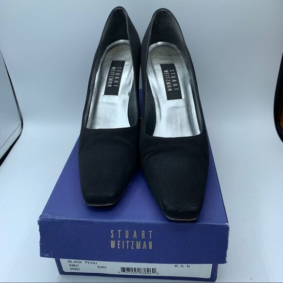 Stuart Weitzman Scarlet Black Pumps - Picture 10 of 11